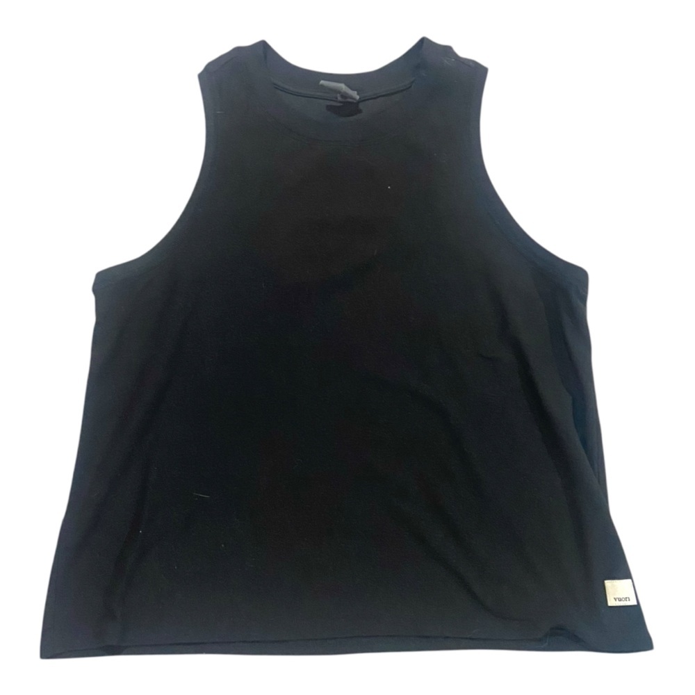 Vuori Energy Tank Top Sz S Black Athletic